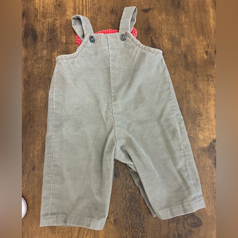 Vintage Corduroy Mouse Overalls - Picture 6 of 9